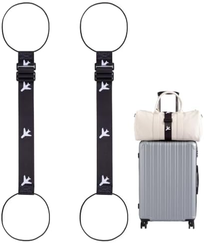 2 Pack Luggage Connector Straps by Unknown