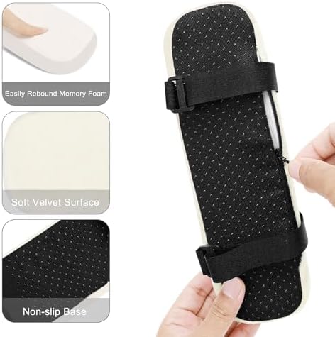 MOSISO Chair Armrest Pads, Home/Office Chair Arm Rest Covers - Image 2