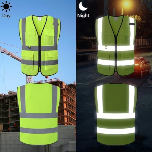 Safety Vest for Men Women Hi Vis Vest - Image 4