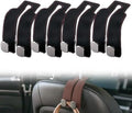 Car Seat Headrest Hooks for Purses and Bags Coat, Leather Car Bag Purse Holder by SANTIFY