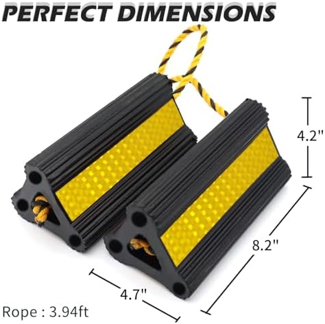 Vacallity Heavy Duty Wheel Chock - Image 3