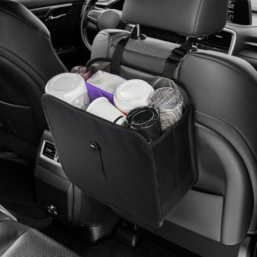 Amiss Foldable Car Trash Can, Collapsible Garbage Bag by Amiss