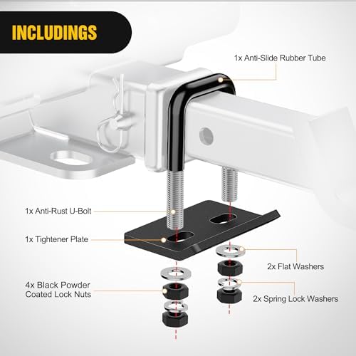 Nilight Trailer Hitch Tightener Anti Rattle - Image 6