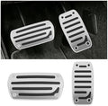 2PCS Car Pedal Pads Set, Stainless Steel Anti-Slip Vehicle Automatic by BCOWPV
