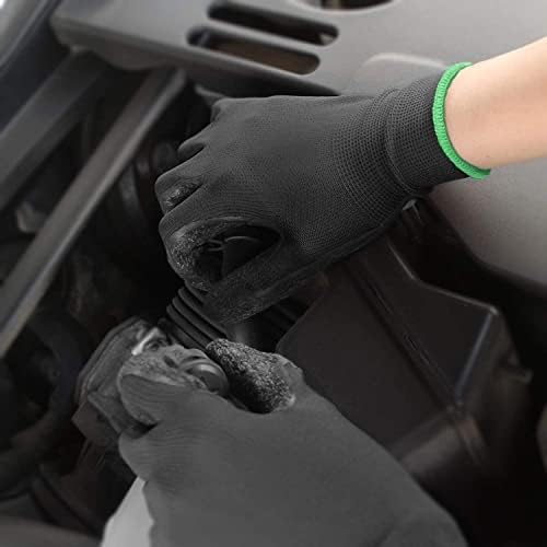 Evridwear Crinkle Latex Rubber Coated Safety Work Gloves - Image 5