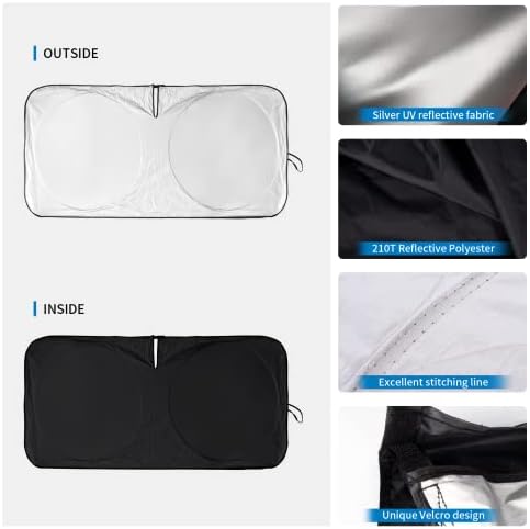 for Impreza Sunshade Windshield Sun Shade - Image 6