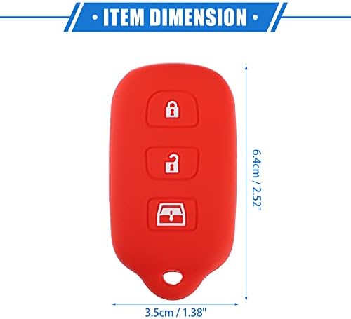 2 Pcs Key Fob Case Cover Compatible - Image 6