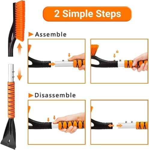 Snow Brush & Ice Scraper, 27 Inch, Ice Scrapers - Image 3