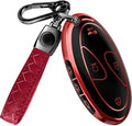Lucrum Compatible with Hyundai Key Fob Cover & Keychain by Lucrum