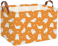 Rectangle Halloween Baskets Ghost Basket Cute Storage Bin Fish Box by DDBASKET
