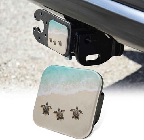 Trailer Hitch Cover 2 Inch Square Receiver Hitch Cover Rubber Tube Plug by Unknown