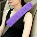 Amooca 2-Pack Braid Pattern Seat Belt Covers Shoulder Pads by Amooca