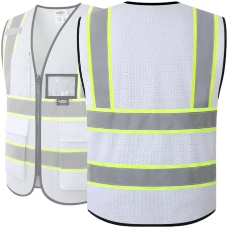 JKSafety Safety Vest for men women Hi Vis Vest - Image 5