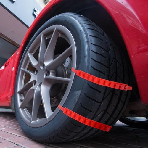 15pcs Orange Nylon Snow Tire Chain - Image 7