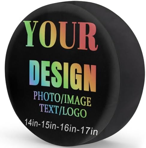 Custom Spare Tire Cover 17in Spare Wheel Covers Tire Storage Cover - Image 2