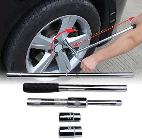 Extended Lug Wrench, Universal Lug Wrench Set - Image 2