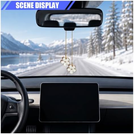 Daisy Car Rearview Mirror Hanging Accessories - Image 3