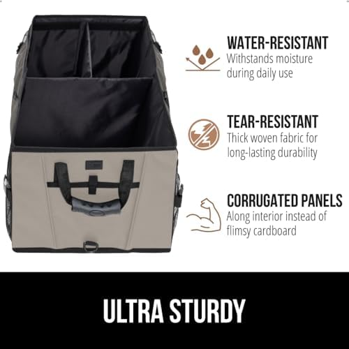 GORILLA GRIP Trunk Organizer for SUV and Cars, Large Capacity - Image 6