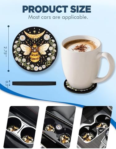 WOCOCN Car Coasters for Cup Holders - Image 6