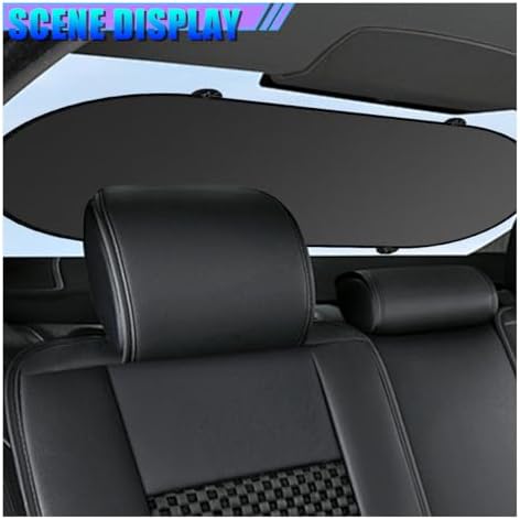 Craedli 38.97 x 19.68 Inch Car Rear Window Sunshade - Image 3
