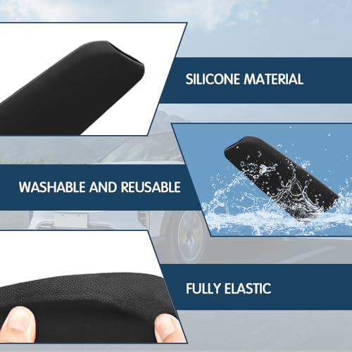 Car Handbrake Cover Gear Shift Knob Cover, Auto Comfortable Grip Handbrake Cover - Image 3