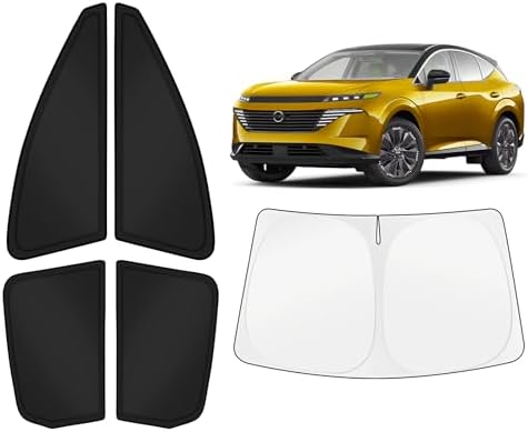 KUST Car Window Shades for Nissan Murano 2025-2026 Windshield Sun Shade Side by KUST