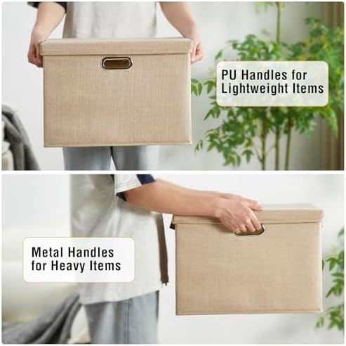 17" Large Fabric Storage Box - Image 3