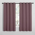 NICETOWN Bedroom Blackout Curtain Panels 1 Pair 55 by 68-inch Dry Rose by NICETOWN