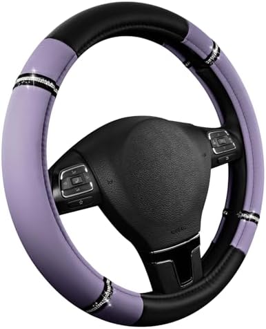 Road Comfort Leather Steering Wheel Cover – Premium Anti-Slip Car Steering - Image 2