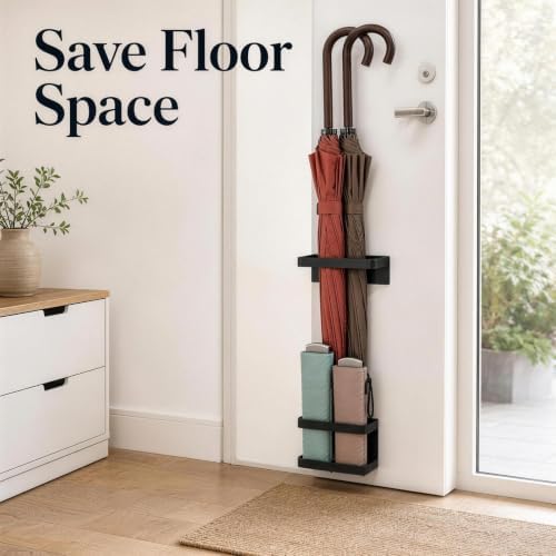 Metal Wall Mounted Umbrella Storage, Umbrella Holder - Image 7