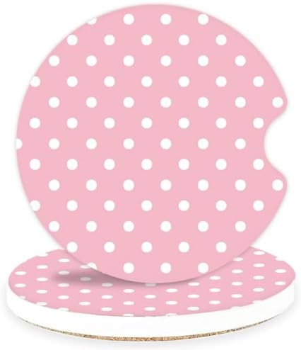 Ceramic Car Coasters – Absorbent Car Cup Holder Coaster Set by lethooly