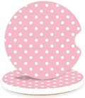 Ceramic Car Coasters – Absorbent Car Cup Holder Coaster Set by lethooly