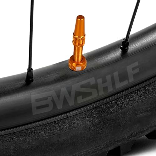 BWSHLF Tubeless Presta Valve Stem 40/44/55/60/65/80/100 mm, Super Light Alloy - Image 3
