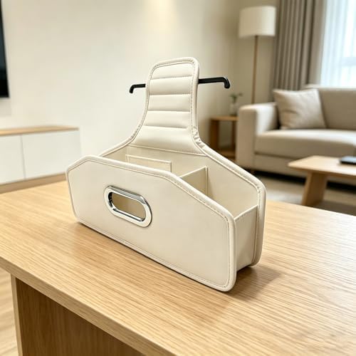 Backseat Seat Car Organizer, Tissue Box & Hooks, Adjustable Vehicle Seat - Image 6