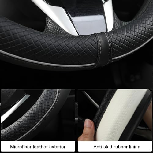 West Llama Customized Auto Car Steering Wheel Cover - Image 4