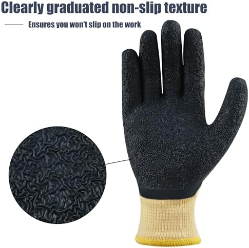 DongChu Insulated Electrician Gloves, 400V Electrical Work Gloves - Image 2