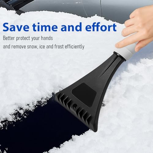 LCE Scraper for Car Windshield, Plastic Vehicle Windscreen Snow Frost Removal - Image 3