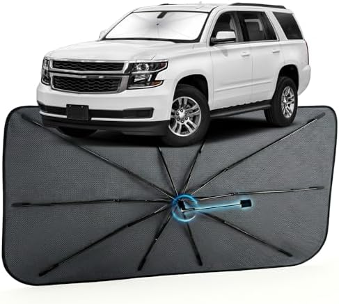 Car Windshield Sun Shade Umbrella by MakeLifeBetter