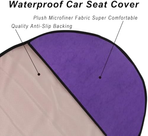 Car Seat Cover Protector Front Seats, - Image 5