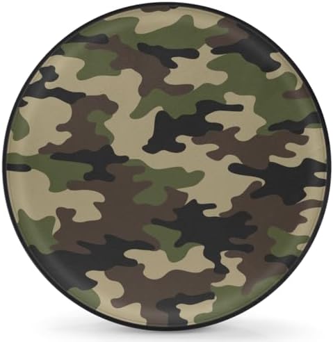 Camo Spare Tire Cover Waterproof Dust-Proof Spare Wheel Covers by Unknown