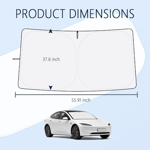 Car Windshield Sun Shade Compatible - Image 2