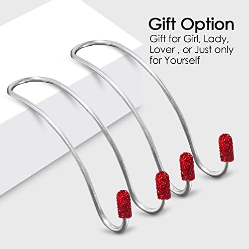Guoord 2025 Bling Auto Hooks, Car Hangers Organizer Seat Headrest Hooks，Bag - Image 5
