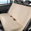 Waterproof Car Seat Cover Bench Beige Full Size Universal Fits Car Sweat Towel by COLINOO