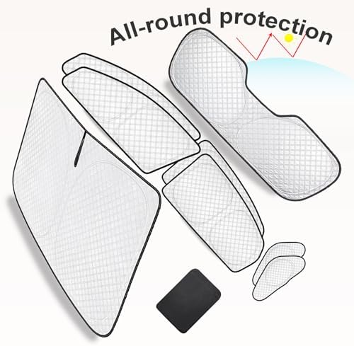 KMF 8pcs Thicken Car Window Shades - Image 4