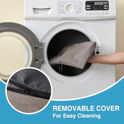 IASEAHK Chair Cushions for Dining Chairs Set of 4, Non Slip Kitchen Chair Pads - Image 5