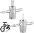 2PCS 4-Way Valve Core Tool, Tire Valve Stem Tool, 4-in-1 Universal Valve Wrench by Unknown