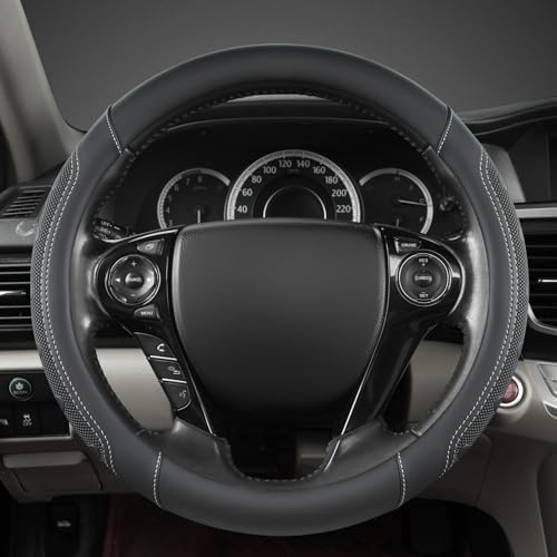 GIANT PANDA Microfiber Leather Steering Wheel Cover - Image 2