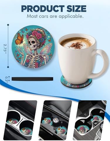 WOCOCN Car Coasters for Cup Holders - Image 6