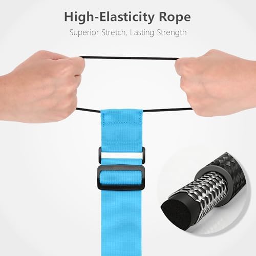 Mayski 4 Pack Adjustable Elastic Luggage Connector Straps - Image 3