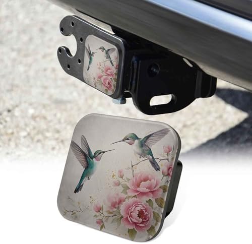 Trailer Hitch Cover 2 Inch Square Receiver Hitch Cover Rubber Tube Plug by Unknown
